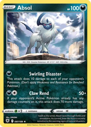 Absol - 097/189 97 - [Deck Exclusives]