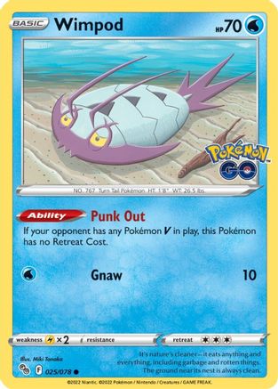 Wimpod 25/78 - [Pokemon GO]