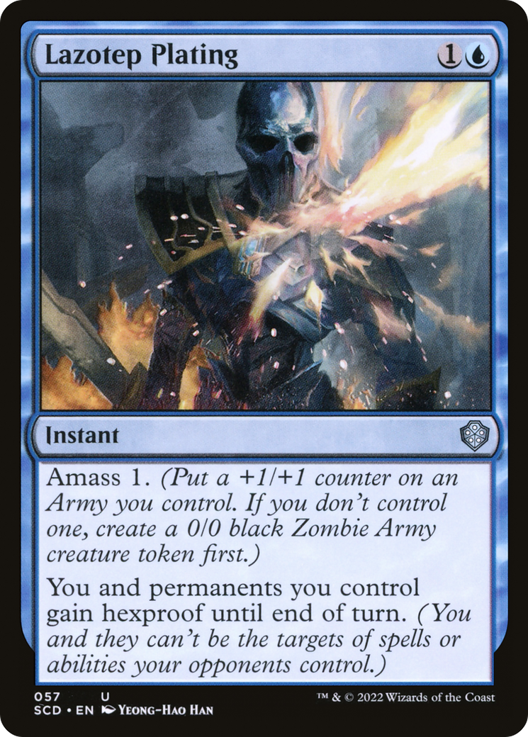 Lazotep Plating (SCD-057) [Starter Commander Decks]