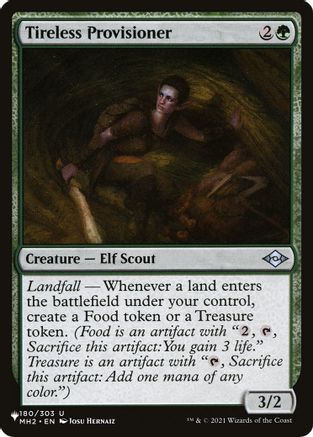 Tireless Provisioner (LIST-180/303) [The List Reprints]