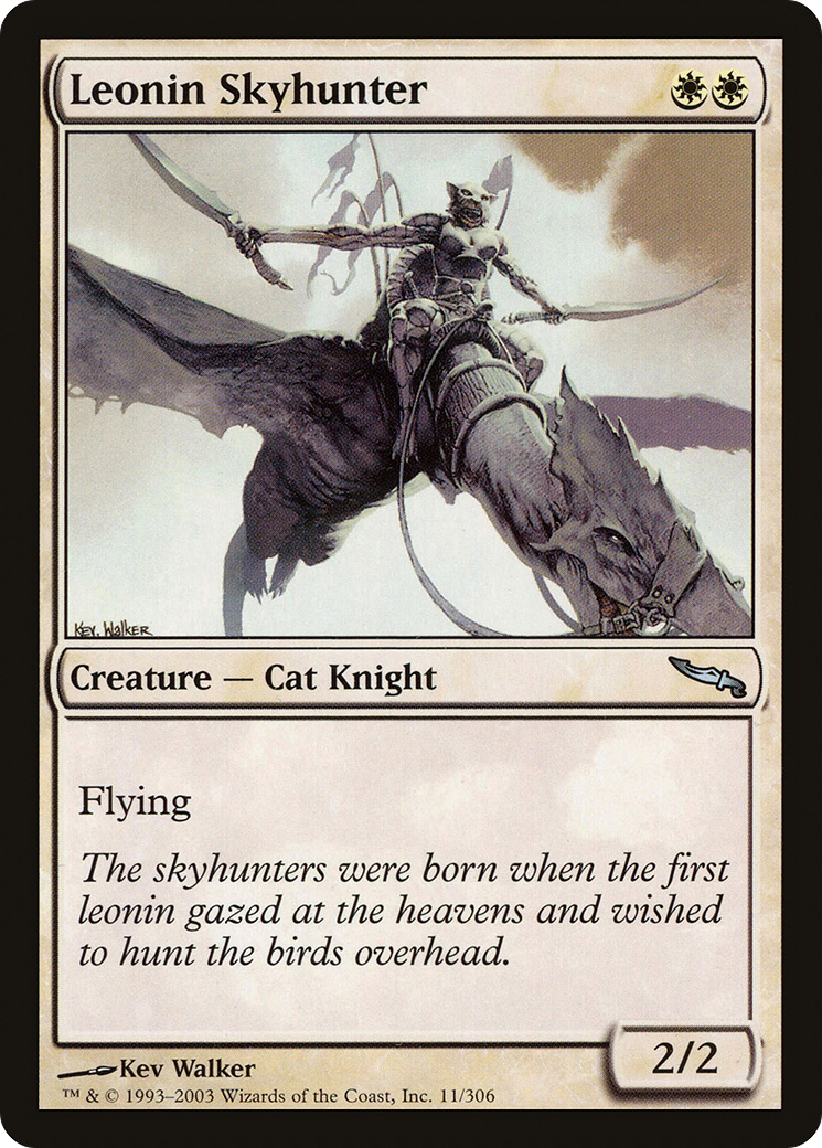 Leonin Skyhunter (MRD-011) [Mirrodin]