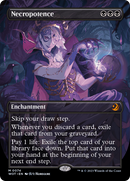 Necropotence (WOT-074) [Wilds of Eldraine: Enchanting Tales] (Borderless) Foil