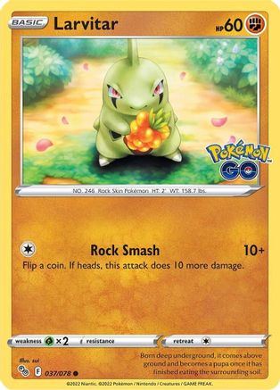 Larvitar 37/78 - [Pokemon GO]