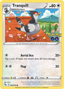 Tranquill 62/78 - [Pokemon GO] Reverse Holofoil