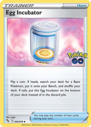 Egg Incubator 66/78 - [Pokemon GO] Reverse Holofoil