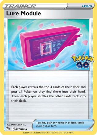 Lure Module 67/78 - [Pokemon GO] Reverse Holofoil
