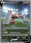Conkeldurr V (Alternate Full Art) 74/78 - [Pokemon GO] Holofoil