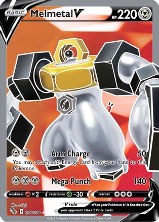 Melmetal V (Full Art) 75/78 - [Pokemon GO] Holofoil