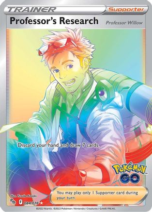 Professor's Research (Secret) 84/78 - [Pokemon GO] Holofoil