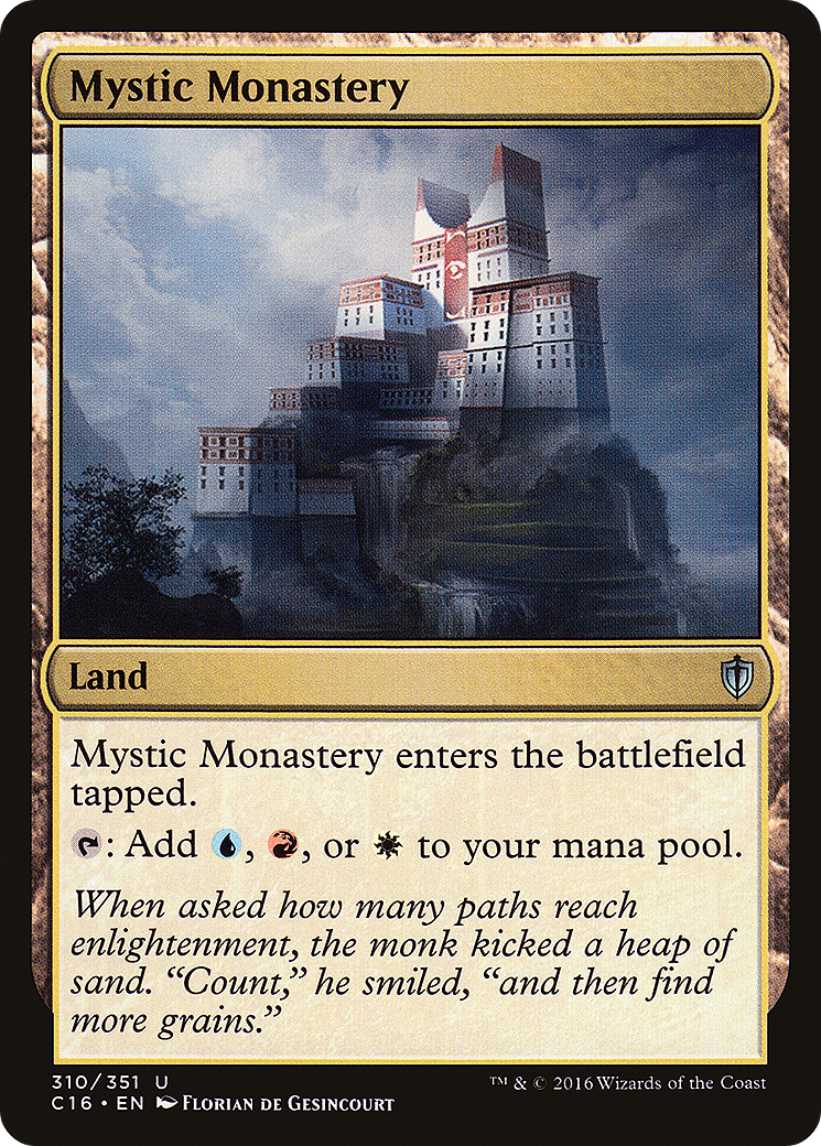 Mystic Monastery (C16-310) [Commander 2016]