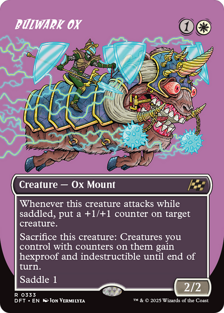 Bulwark Ox (DFT-333) [Aetherdrift] (Borderless) Foil