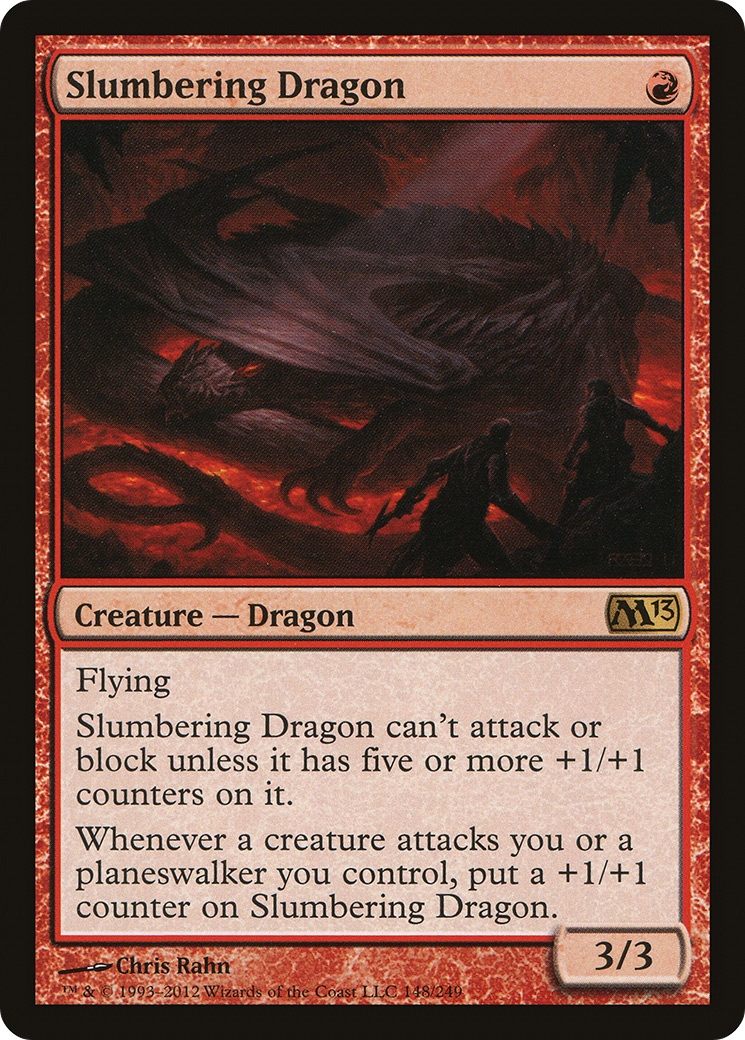 Slumbering Dragon (M13-148) [Magic 2013]
