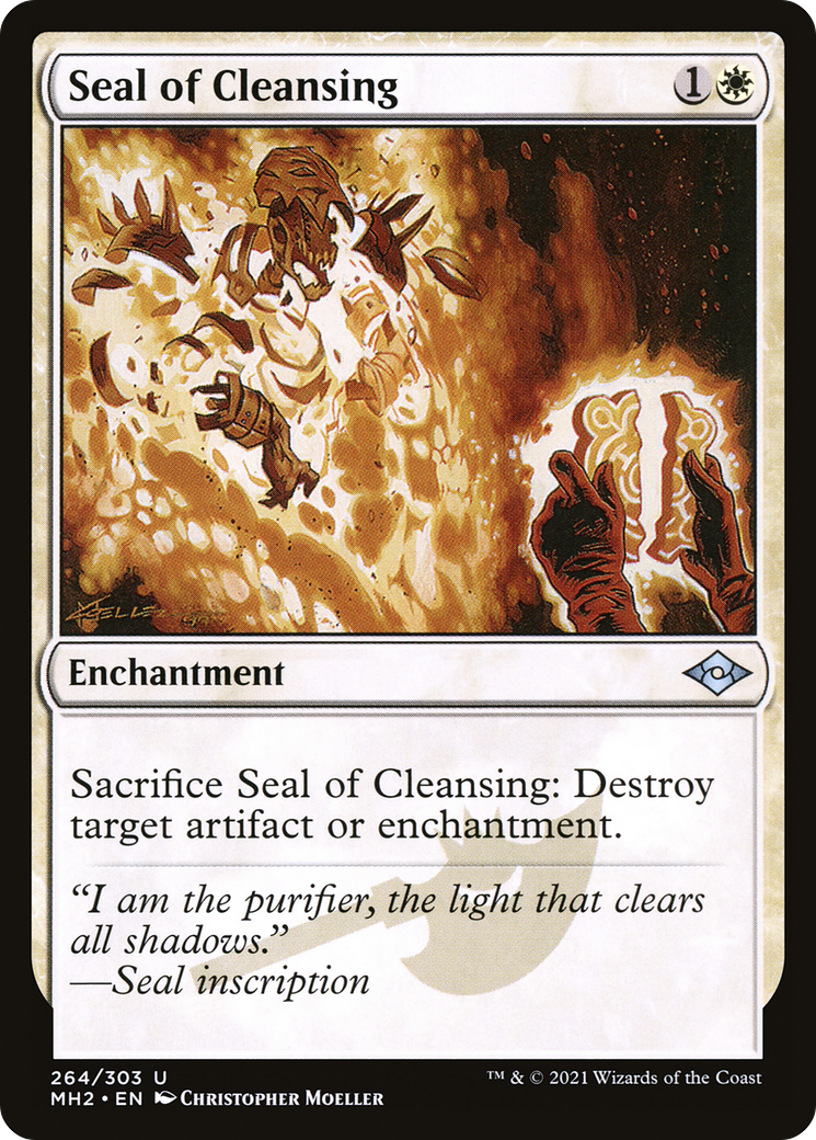 Seal of Cleansing (MH2-264) [Modern Horizons 2] Foil