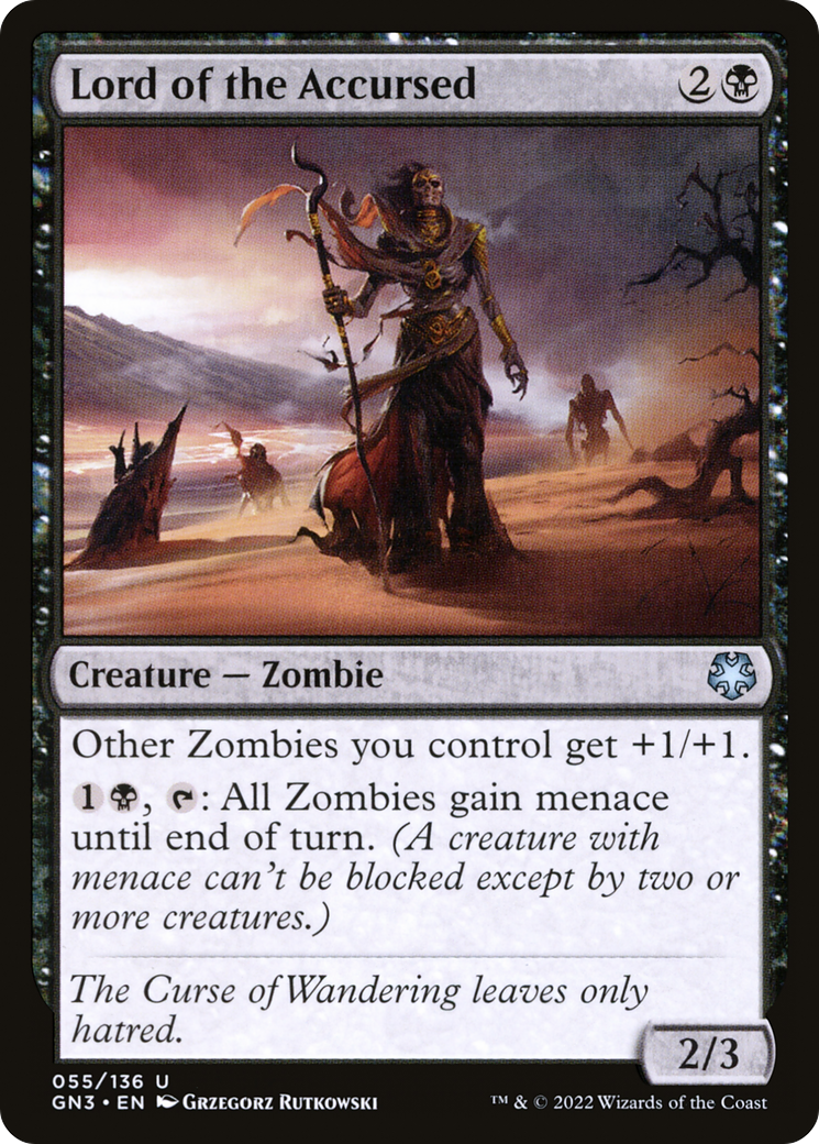 Lord of the Accursed (GN3-055) [Game Night: Free-for-All]