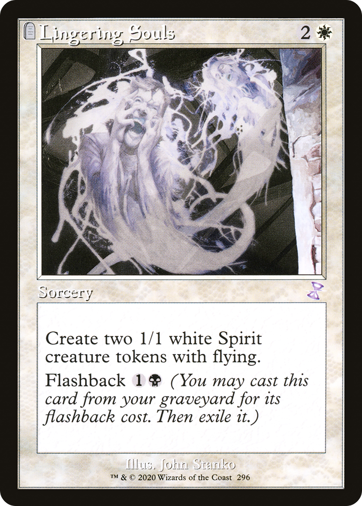 Lingering Souls (TSR-296) [Time Spiral Remastered]: (tombstone) Foil