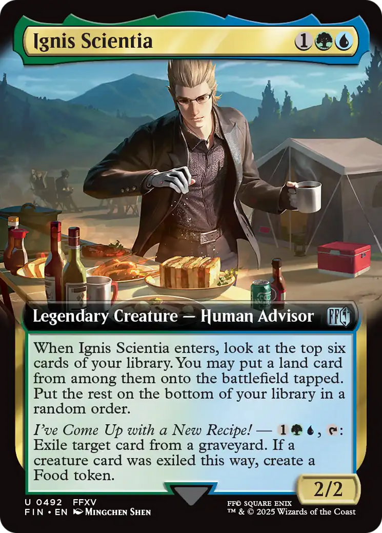 Ignis Scientia (Extended Art) (FIN-492) [FINAL FANTASY]: (Extended Art)