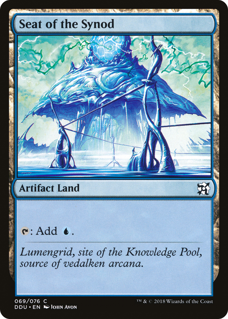 Seat of the Synod (DDU-069) [Duel Decks: Elves vs. Inventors]