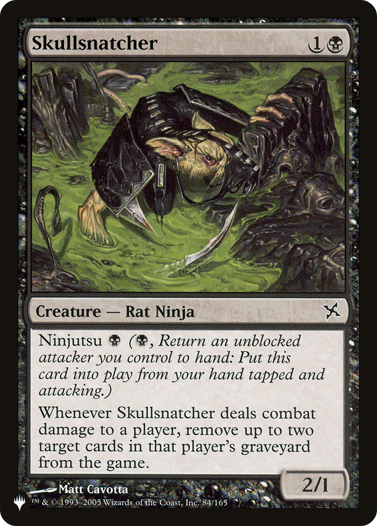 Skullsnatcher (LIST-BOK-84) [The List]