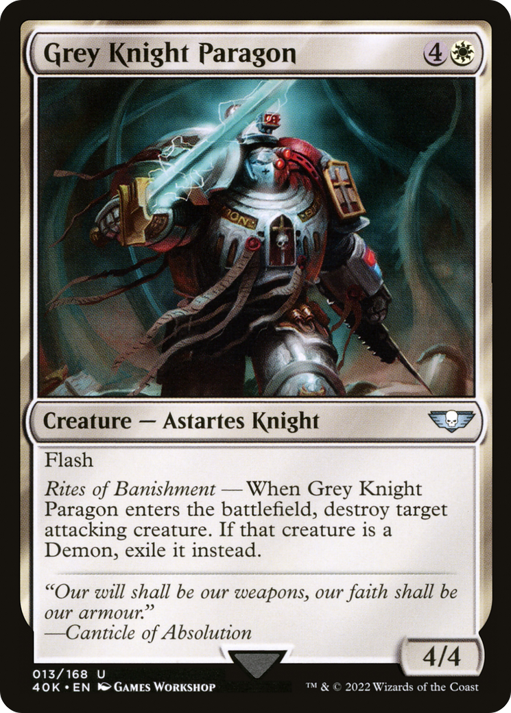 Grey Knight Paragon (40K-013) [Warhammer 40,000 Commander]