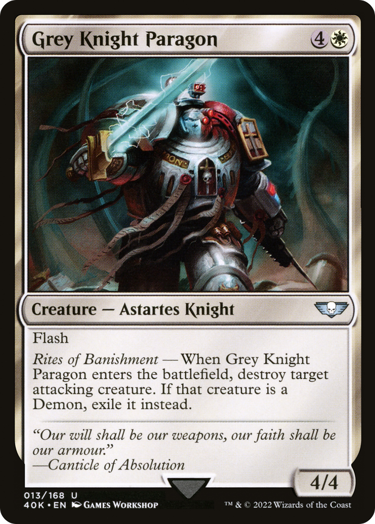Grey Knight Paragon (40K-013) [Warhammer 40,000 Commander]