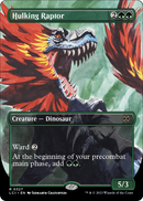Hulking Raptor (Borderless) (LCI-327) [The Lost Caverns of Ixalan]