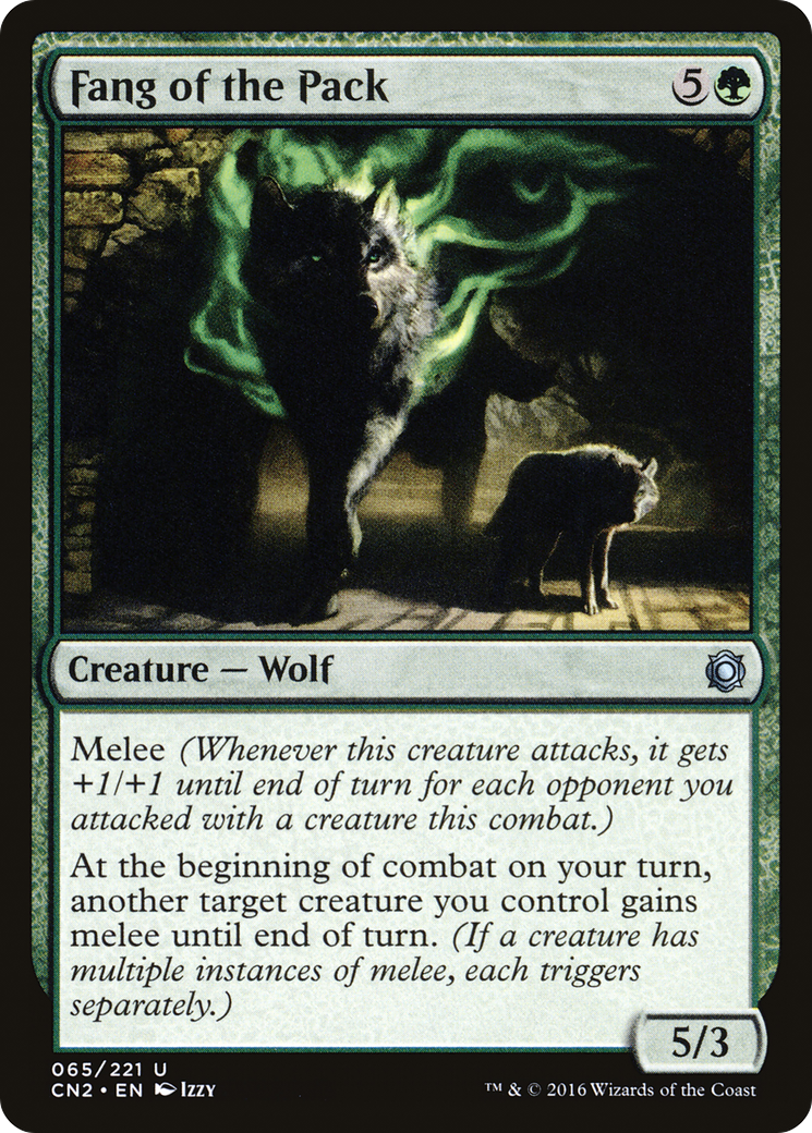 Fang of the Pack (CN2-065) [Conspiracy: Take the Crown] Foil