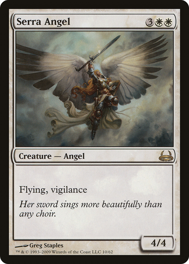 Serra Angel (DDC-010) [Duel Decks: Divine vs. Demonic]