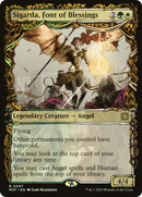 Sigarda, Font of Blessings (MAT-097) [March of the Machine: The Aftermath]: (Showcase) Foil