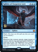 Sphinx of Forgotten Lore (PRE-51S) [Foundations Promos] Foil