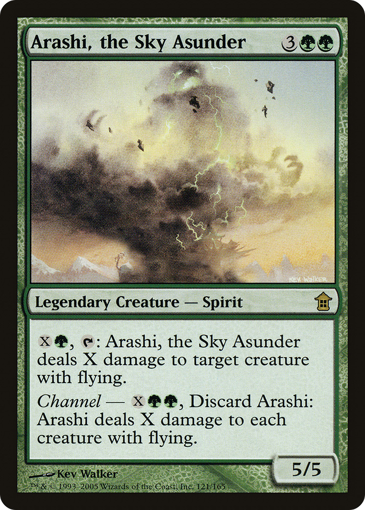 Arashi, the Sky Asunder (SOK-121) [Saviors of Kamigawa]