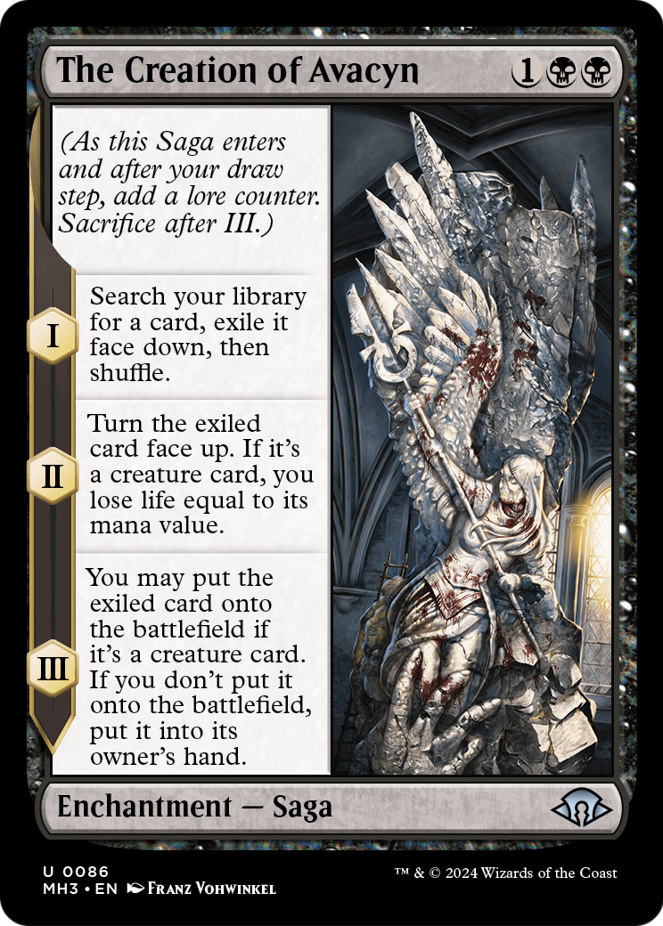 The Creation of Avacyn (MH3-086) [Modern Horizons 3] Foil