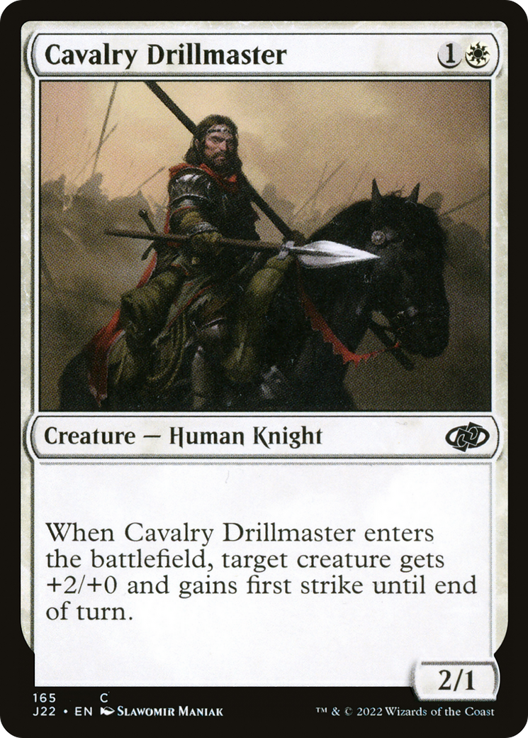Cavalry Drillmaster (J22-165) [Jumpstart 2022]