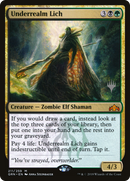 Underrealm Lich (PPZNR-211P) [Promo Pack: Guilds of Ravnica Promos]
