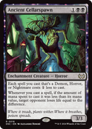 Ancient Cellarspawn (DSC-016) [Duskmourn: House of Horror Commander]: (nyxtouched)