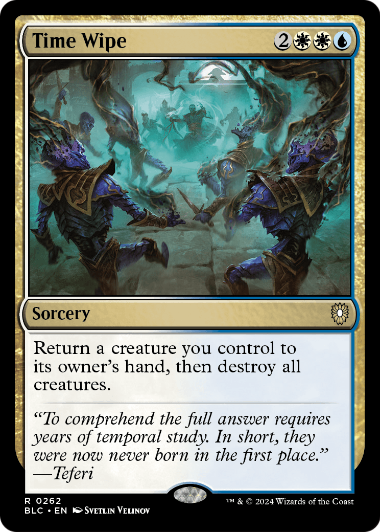 Time Wipe (BLC-262) [Bloomburrow Commander]