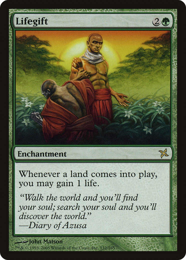 Lifegift (BOK-132) [Betrayers of Kamigawa]