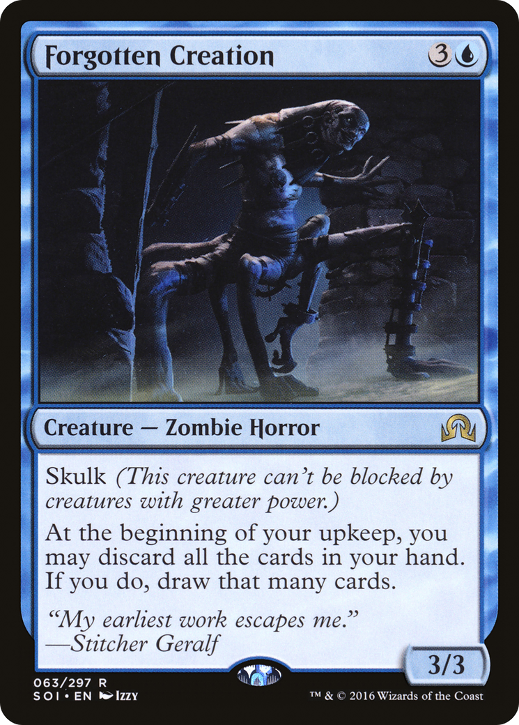 Forgotten Creation (SOI-063) [Shadows over Innistrad]