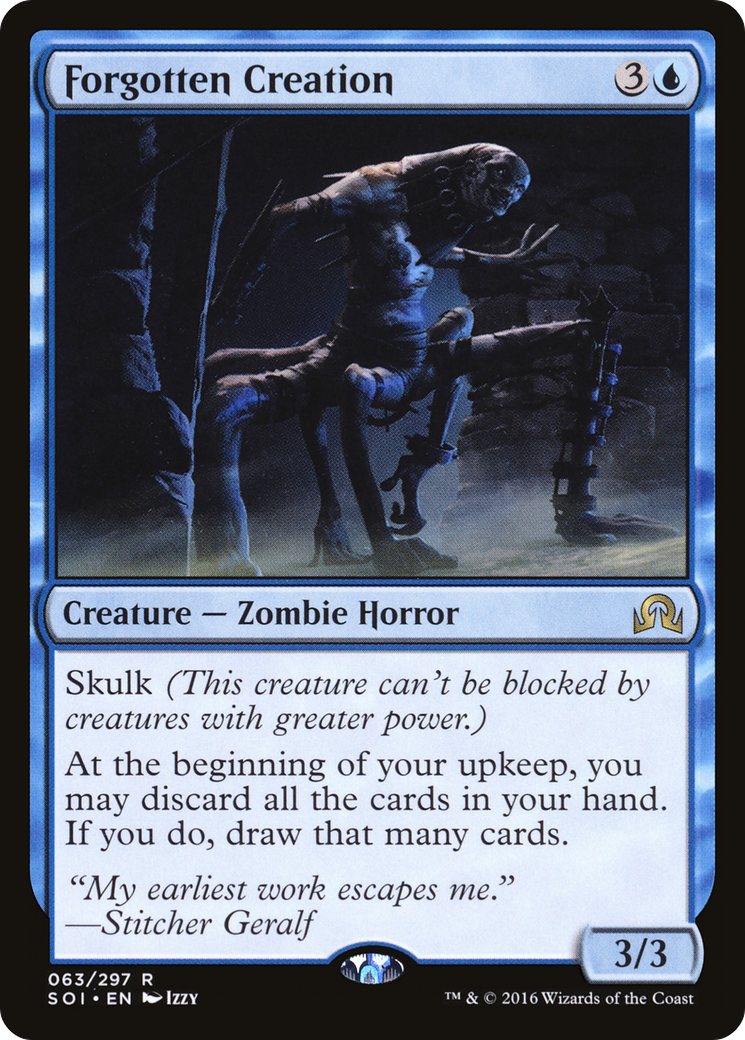 Forgotten Creation (SOI-063) [Shadows over Innistrad]