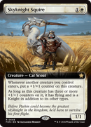 Skyknight Squire (FDN-448) [Foundations]: (Extended Art) Foil