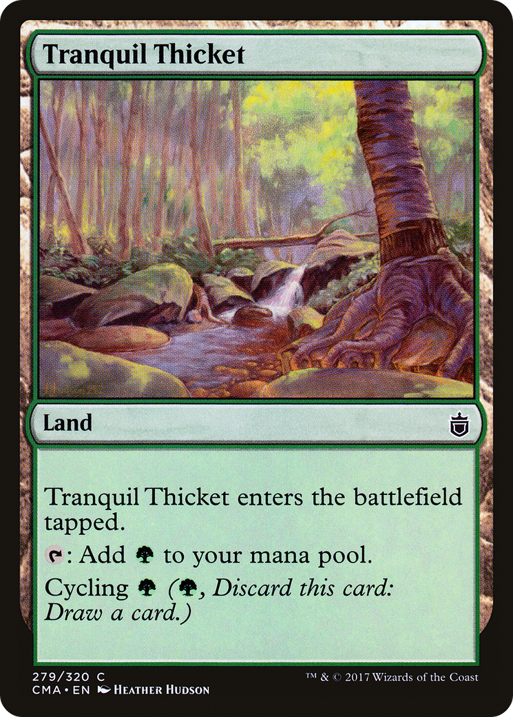 Tranquil Thicket (CMA-279) [Commander Anthology]