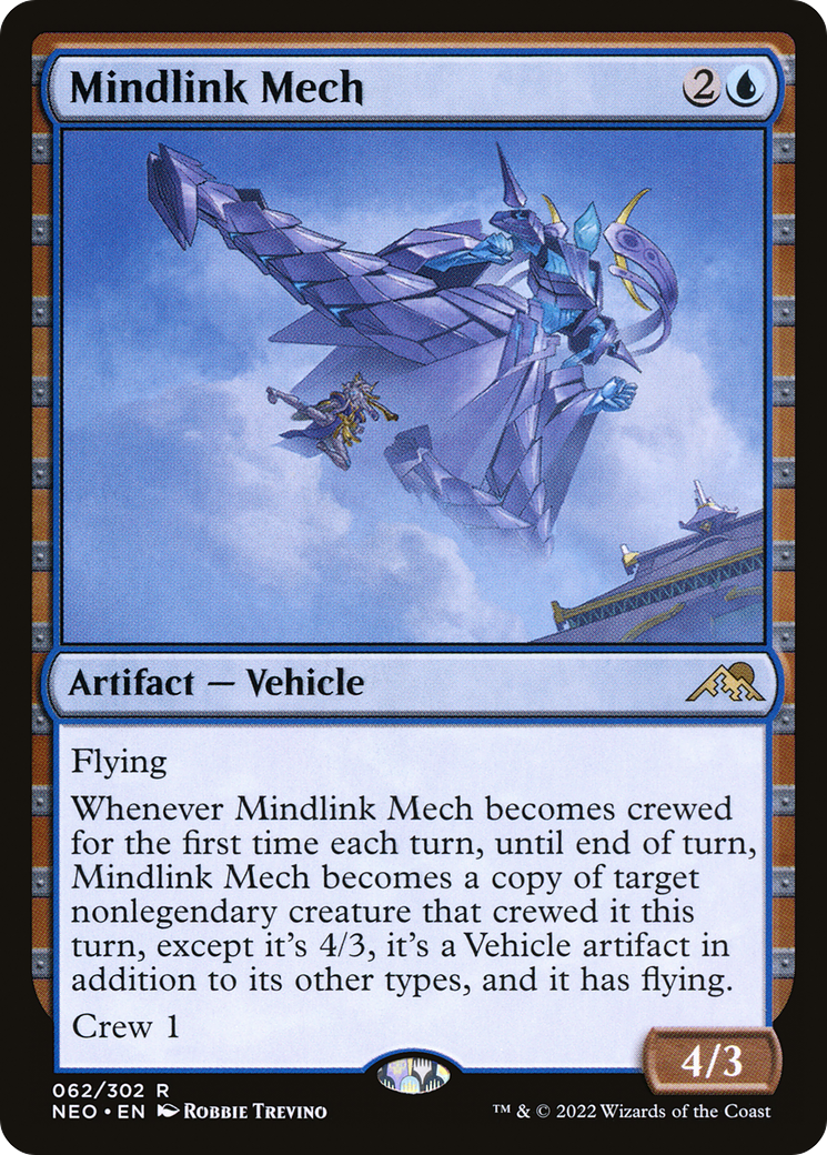 Mindlink Mech (NEO-062) [Kamigawa: Neon Dynasty]