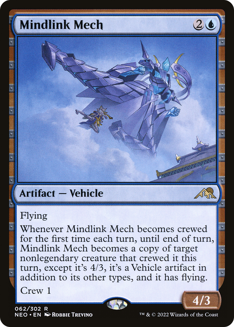 Mindlink Mech (NEO-062) [Kamigawa: Neon Dynasty]