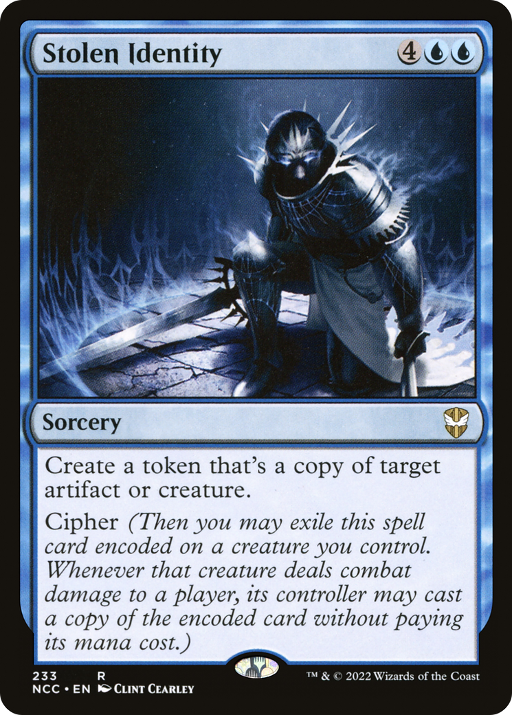 Stolen Identity (NCC-233) [New Capenna Commander]