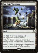 Sea Gate Wreckage (PRE-177S) [Oath of the Gatewatch Promos] Foil
