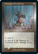 Talisman of Creativity (Retro Frame) (Foil Etched) (SLD-1058) [Secret Lair Drop Series] Foil