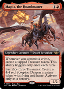 Magda, the Hoardmaster (BABP-374) [Outlaws of Thunder Junction]: (Extended Art) Foil