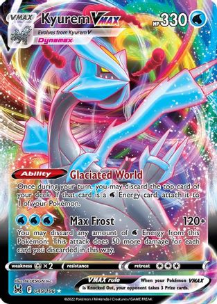 Kyurem VMAX 49/196 - [SWSH11 Lost Origin] Holofoil