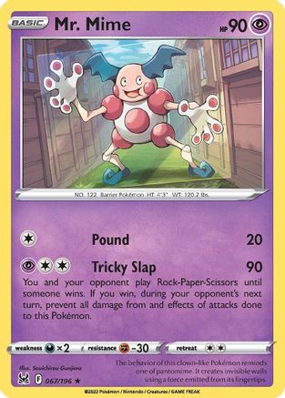 Mr. Mime 67/196 - [SWSH11 Lost Origin]