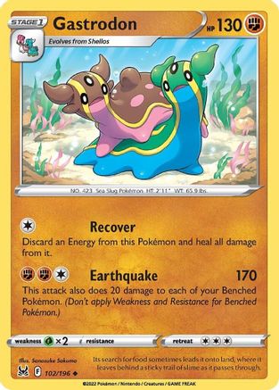 Gastrodon 102/196 - [SWSH11 Lost Origin]