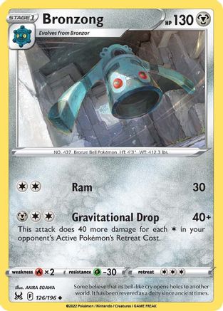 Bronzong 126/196 - [SWSH11 Lost Origin]